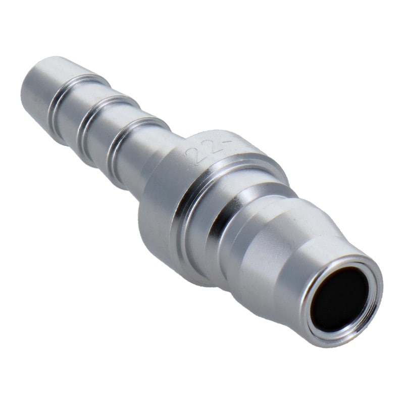 ダイセン 4342843 凸プラグ・内径1/4ゴムエアホース #335248 1個（ご注文単位1個）【直送品】