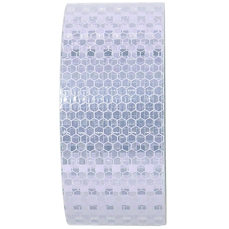 トヨミツ 4353617 高輝度反射テープ 50mm×6m ホワイト BS-1266-W 1個(ご注文単位1個)【直送品】