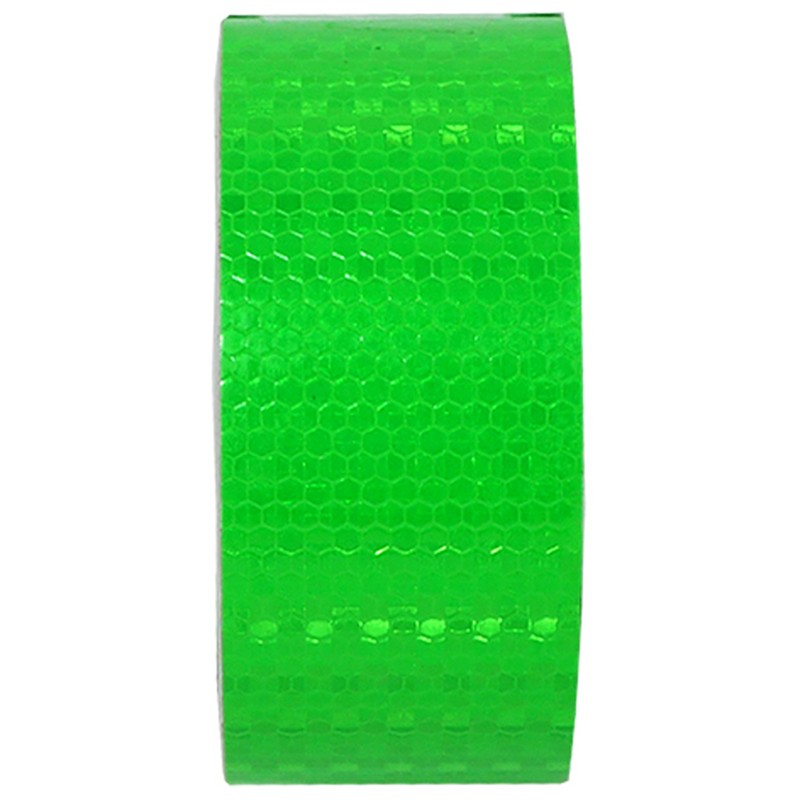 トヨミツ 4353619 高輝度反射テープ 50mm×6m グリーン BS-1266-G 1個(ご注文単位1個)【直送品】