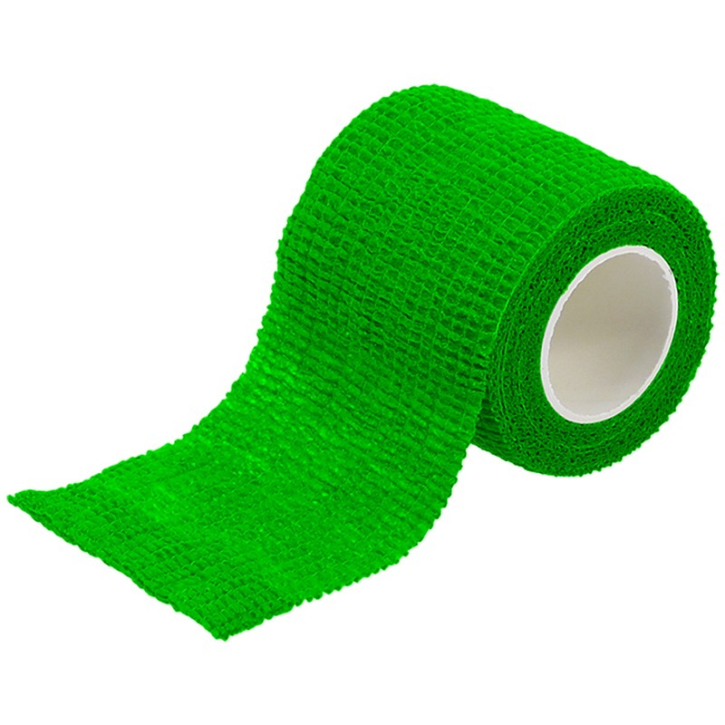 トヨミツ 4353649 伸縮カラーテープ グリーン BS-1269-GN 1個(ご注文単位1個)【直送品】