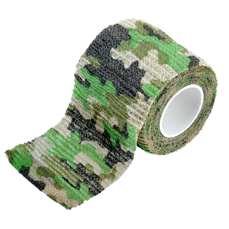 トヨミツ 4353656 伸縮カラーテープ ウォーカモフラージュ BS-1269-CW 1個(ご注文単位1個)【直送品】