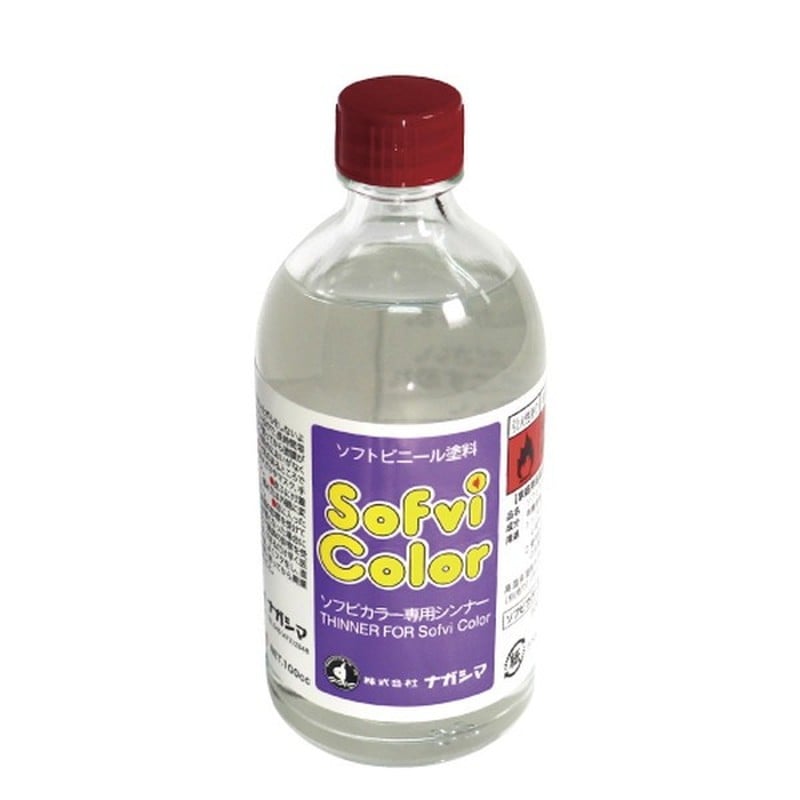 ナガシマ 9033510 ナガシマ#50118ソフビカラーシンナー100cc 1個（ご注文単位1個）【直送品】