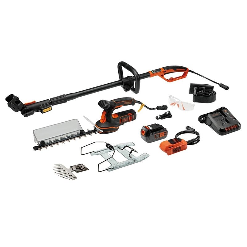 ブラック&デッカー 3190072 1840-JP18V ポールヘッジ&バリカン GPSH1840-JP 1個（ご注文単位1個）【直送品】