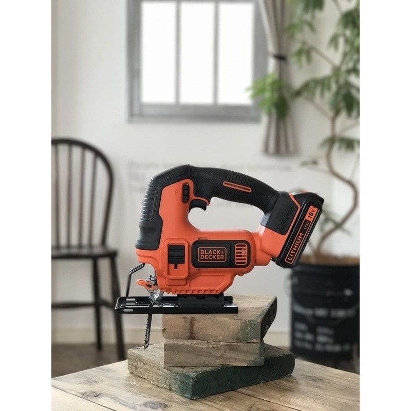 ブラック&デッカー 3190018 B&D コードレスオービタルジグソー 本体のみ BDCJS18B-JP 1個(ご注文単位1個)【直送品】