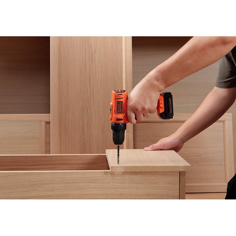 ブラック&デッカー 3190040 B&D コードレスドリルドライバー BDD12-JP 1個(ご注文単位1個)【直送品】