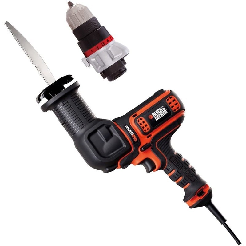 ブラック&デッカー 319759 コード式マルチのこぎり+ドリルドライバーヘッド付 EARD800 1個(ご注文単位1個)【直送品】