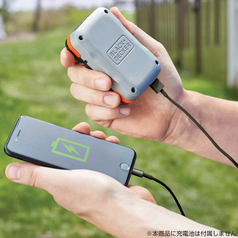 ブラック&デッカー 3190021 B&D GoPak振動ドリルドライバー 本体のみ BDCHD12UB-JP 1個(ご注文単位1個)【直送品】