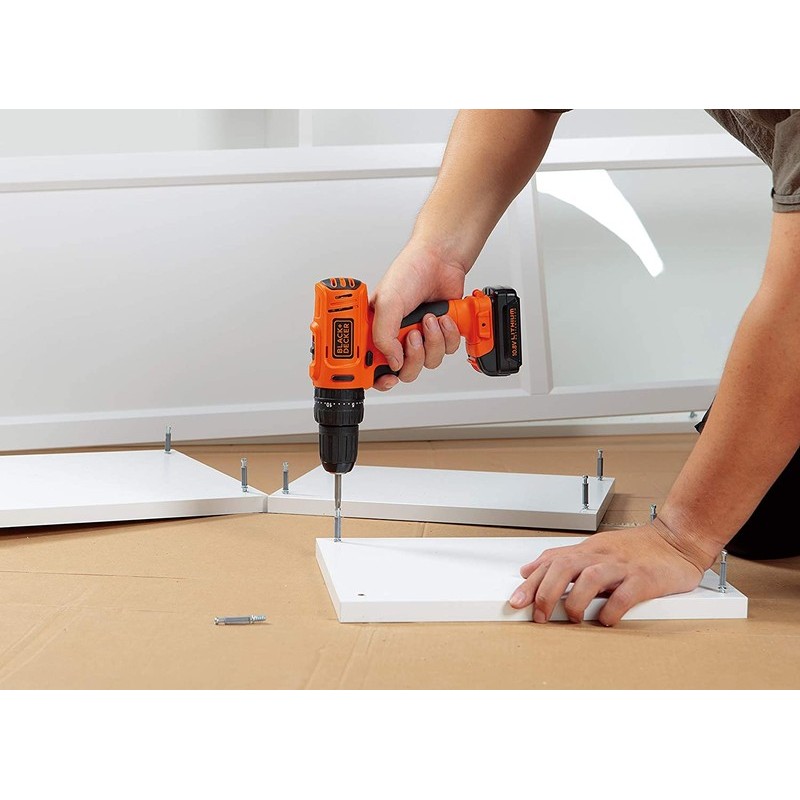 ブラック&デッカー 3190041 B&D コードレス振動ドリルドライバー BDH12-JP 1個(ご注文単位1個)【直送品】