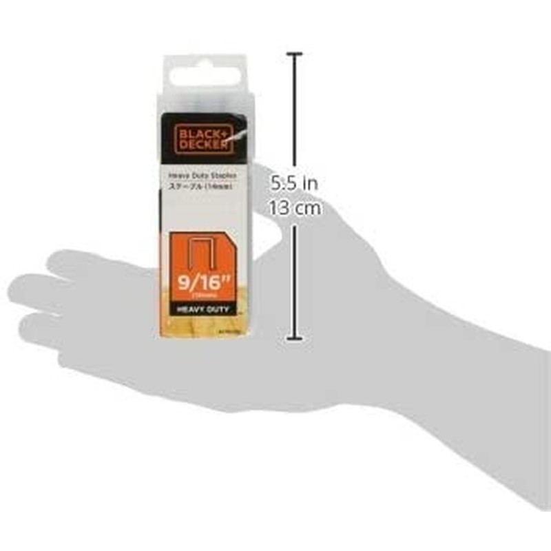 ブラック&デッカー 3190036 B&DBDCT12UBステープル1000入14mm BDTRA709T 1個(ご注文単位1個)【直送品】