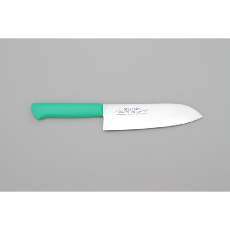 マサヒロ 238876 正広 MV-P 三徳165mm緑 #14523 1個（ご注文単位1個）【直送品】