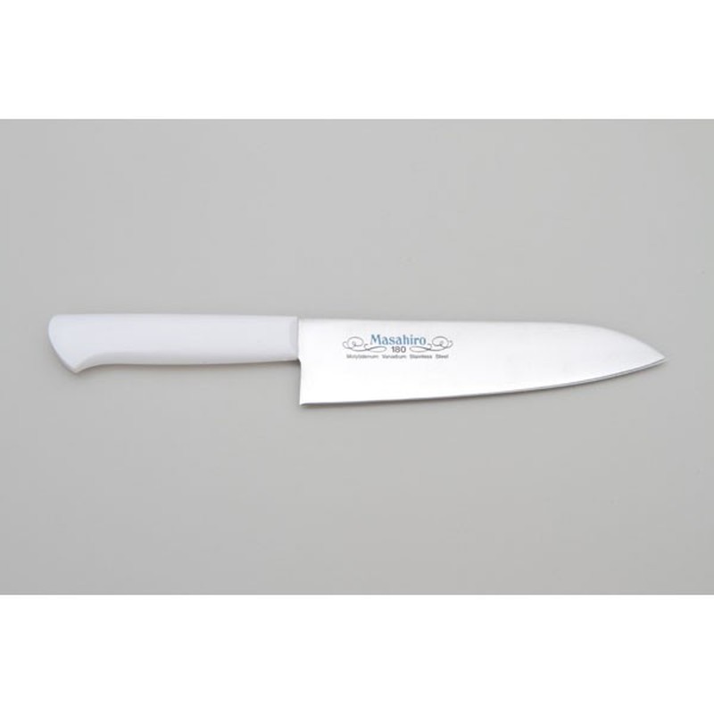 マサヒロ 238886 正広 MV-P 牛刀180mm白 #14610 1個（ご注文単位1個）【直送品】