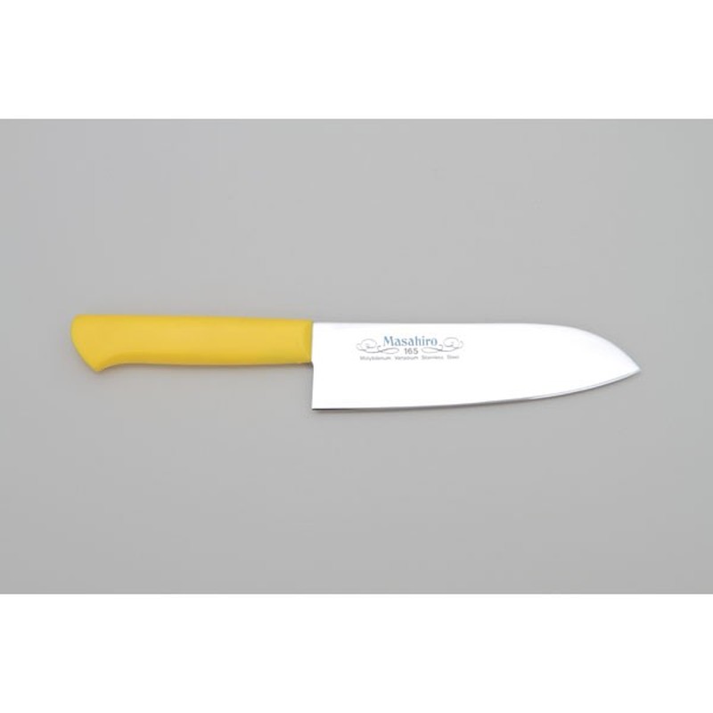 マサヒロ 238905 正広 MV-P 三徳165mm黄 #14723 1個（ご注文単位1個）【直送品】