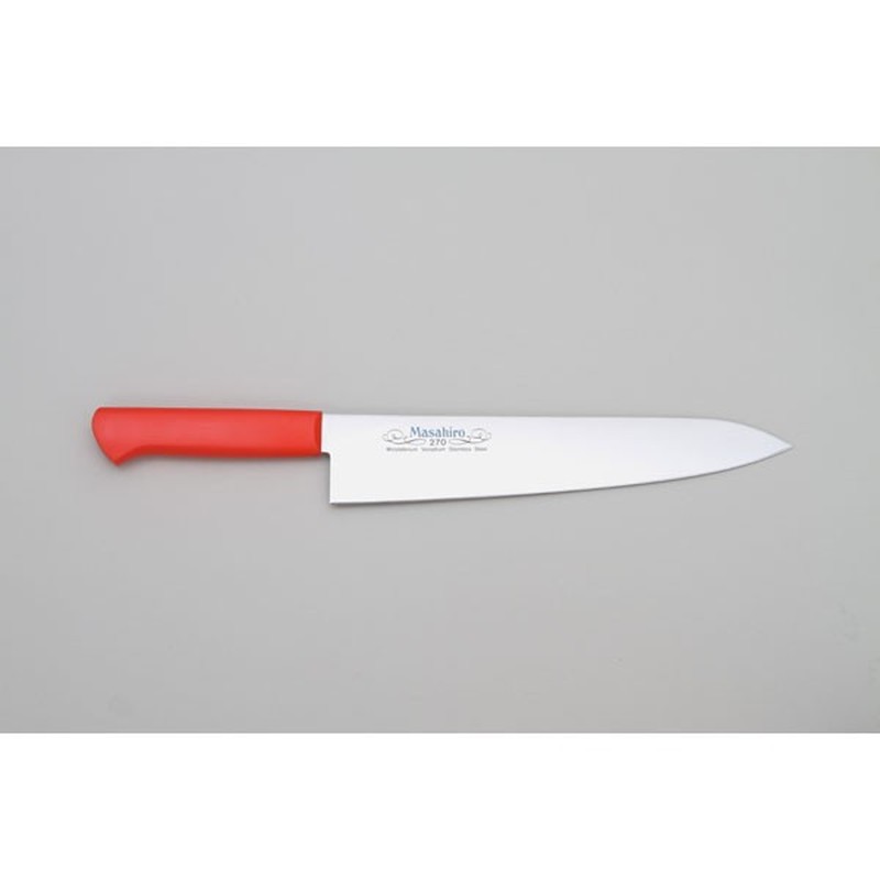 マサヒロ 238860 正広 MV-P 牛刀270mm赤 #14413 1個（ご注文単位1個）【直送品】