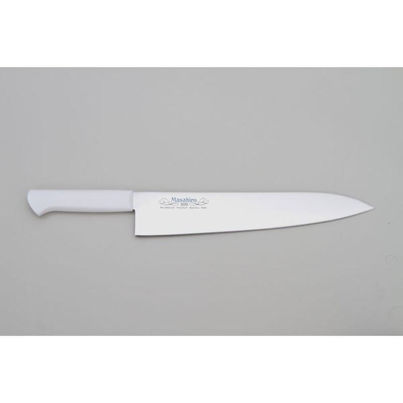 マサヒロ 238890 正広 MV-P 牛刀300mm白 #14614 1個（ご注文単位1個）【直送品】