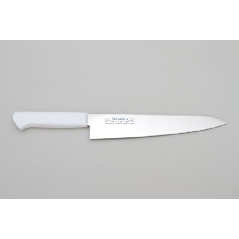 マサヒロ 238888 正広 MV-P 牛刀240mm白 #14612 1個（ご注文単位1個）【直送品】