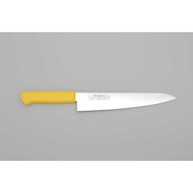 マサヒロ 238900 正広 MV-P牛刀240mm黄 #14712 1個（ご注文単位1個）【直送品】