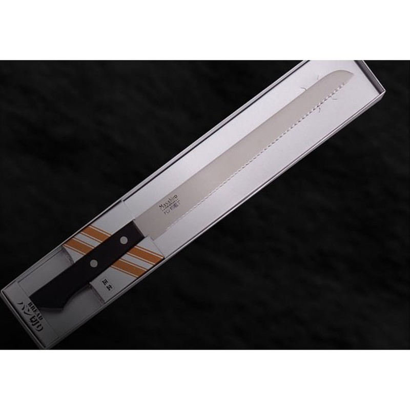 マサヒロ 238035 正広 パン切包丁 #11077 1個(ご注文単位1個)【直送品】