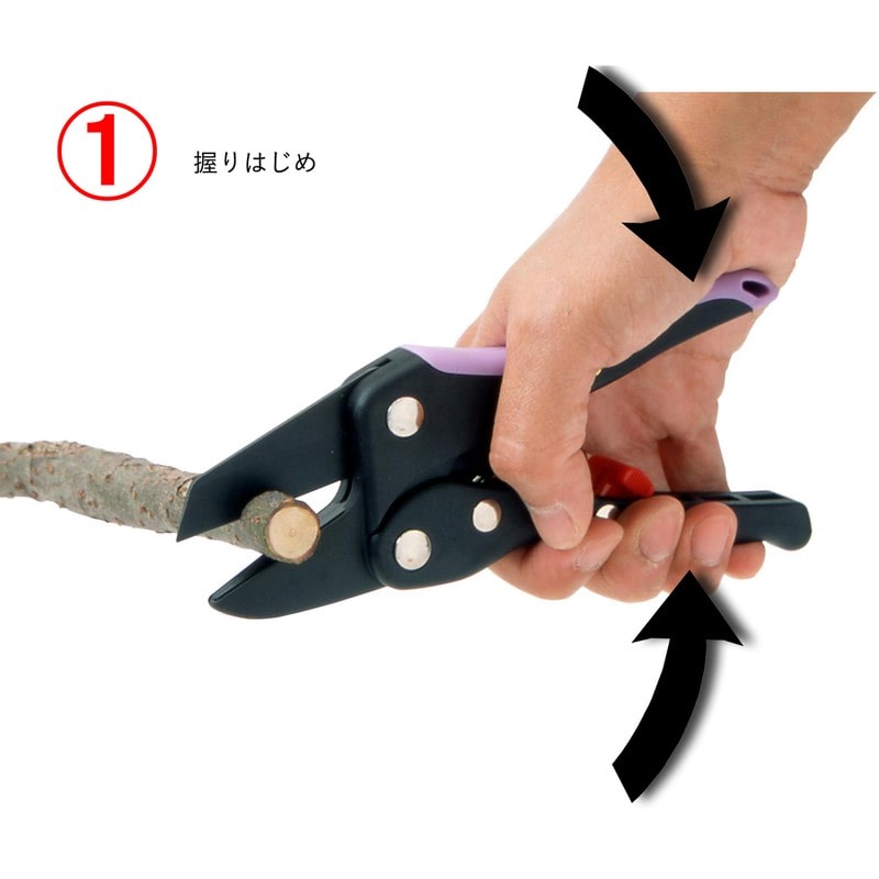 マック 111060 剪定鋏 ラチェットパワーミニ SE-71 1個（ご注文単位1個）【直送品】