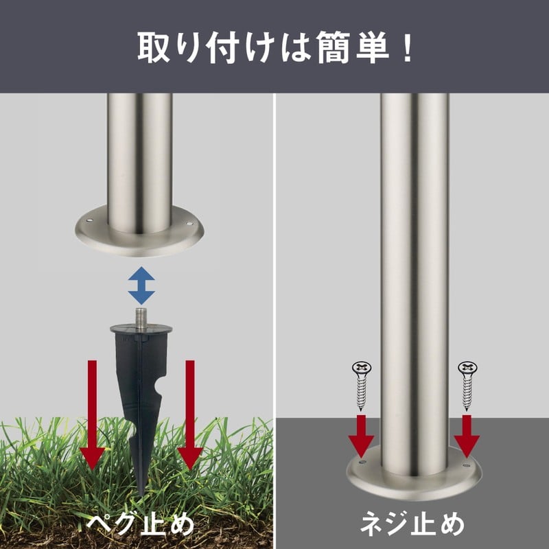 ムサシ 431529 ガーデンソーラーセンサーライト5W丸型 シルバー GL-S110SV 1個(ご注文単位1個)【直送品】