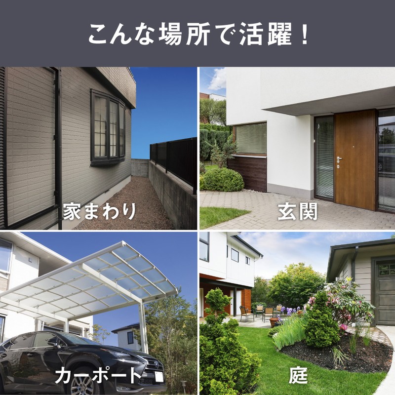 ムサシ 431529 ガーデンソーラーセンサーライト5W丸型 シルバー GL-S110SV 1個(ご注文単位1個)【直送品】