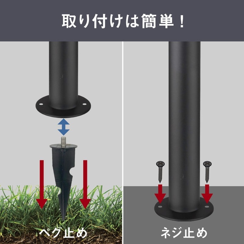 ムサシ 431531 ガーデンソーラーセンサーライト7.5W丸型 BK GL-S130BK 1個(ご注文単位1個)【直送品】