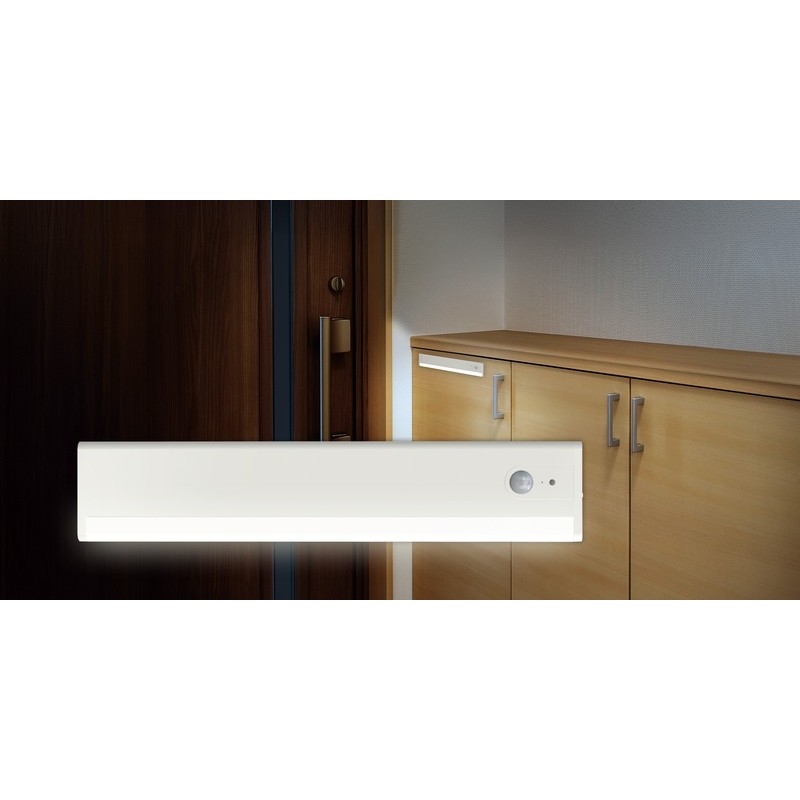 ムサシ 431547 充電式うすうす熱センサーライト ASC-801 1個（ご注文単位1個）【直送品】