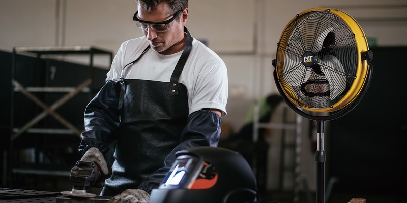 ムサシ 431442 CATHVP-18S-DC 工場扇45cmスタンド 1個(ご注文単位1個)【直送品】