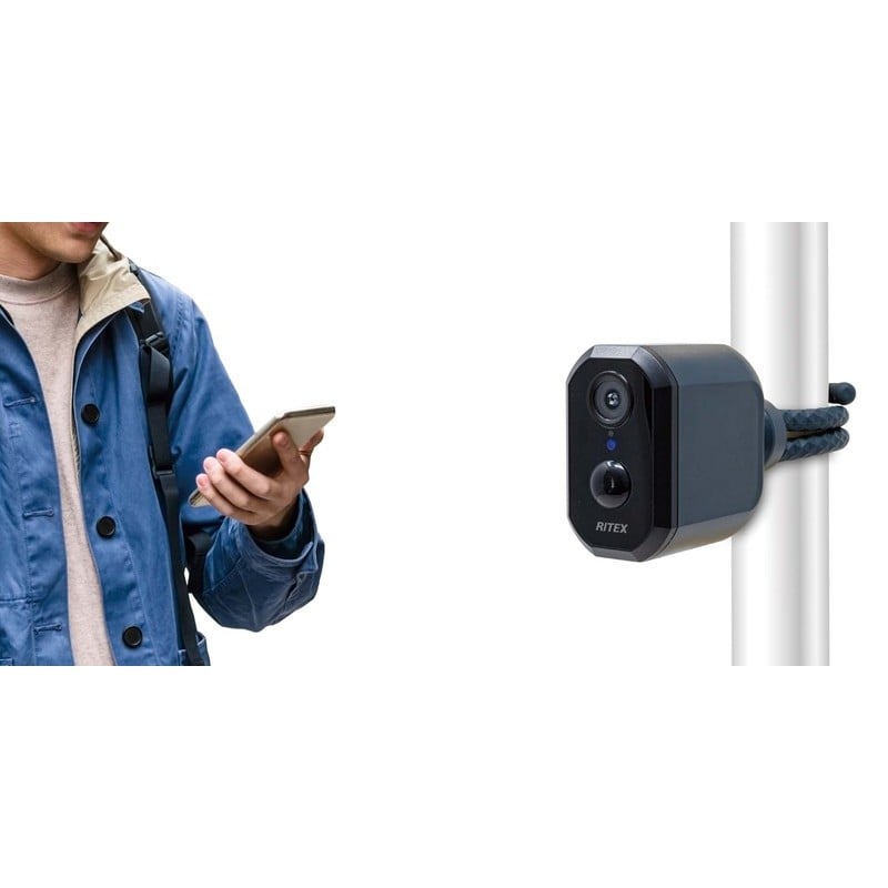 ムサシ 431481 C-RC7200充電式センサーWiFiカメラ 1個(ご注文単位1個)【直送品】