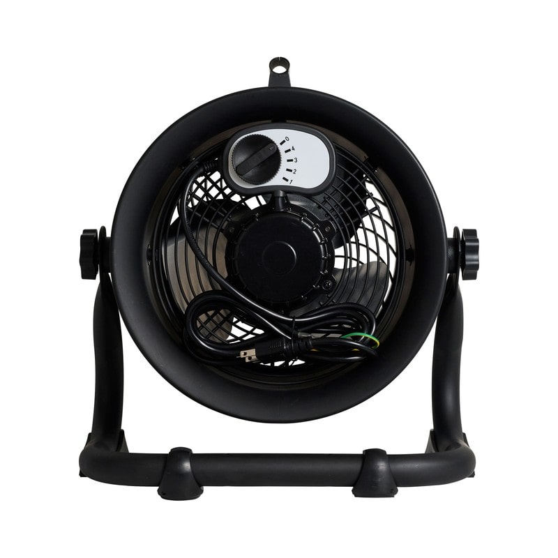 ムサシ 431546 CAT サーキュレーター22cm壁・床タイプBK HVD-9ACBK 1個(ご注文単位1個)【直送品】