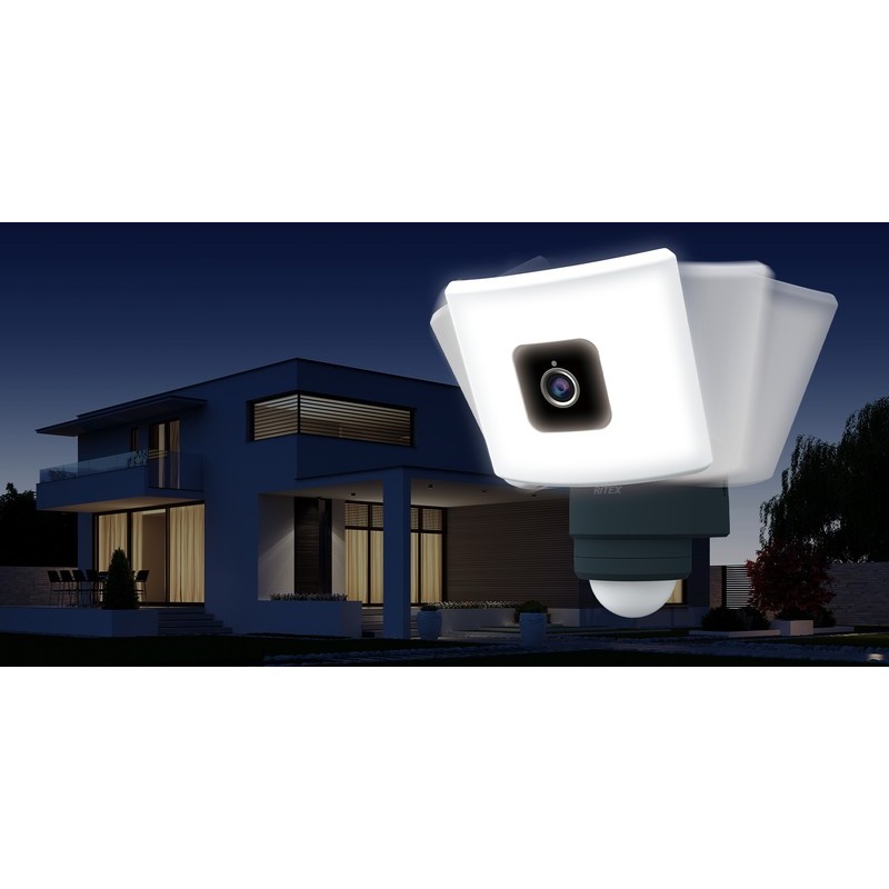 ムサシ 431521 C-AC1020TA20W追尾LEDセンサ-カメラ 1個(ご注文単位1個)【直送品】