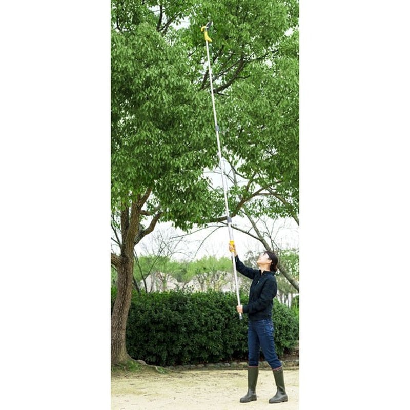 ムサシ 105042 #345 ロープ式高枝切鋏 キャッチ君Jr 1個(ご注文単位1個)【直送品】