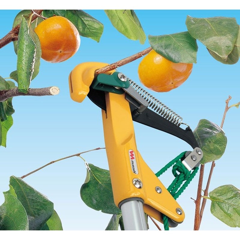 ムサシ 105042 #345 ロープ式高枝切鋏 キャッチ君Jr 1個(ご注文単位1個)【直送品】