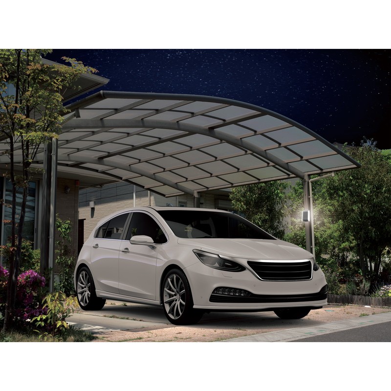 ムサシ 431456 どこでもハイブリッドソーラーライト3W 角型 SWL-HB101 1個(ご注文単位1個)【直送品】