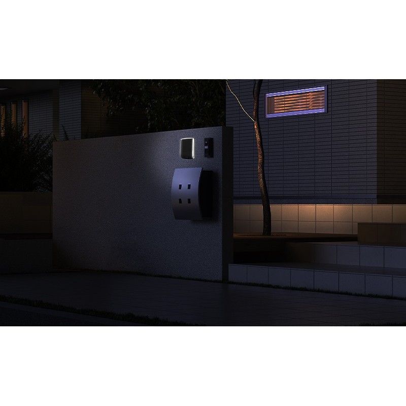 ムサシ 431456 どこでもハイブリッドソーラーライト3W 角型 SWL-HB101 1個(ご注文単位1個)【直送品】