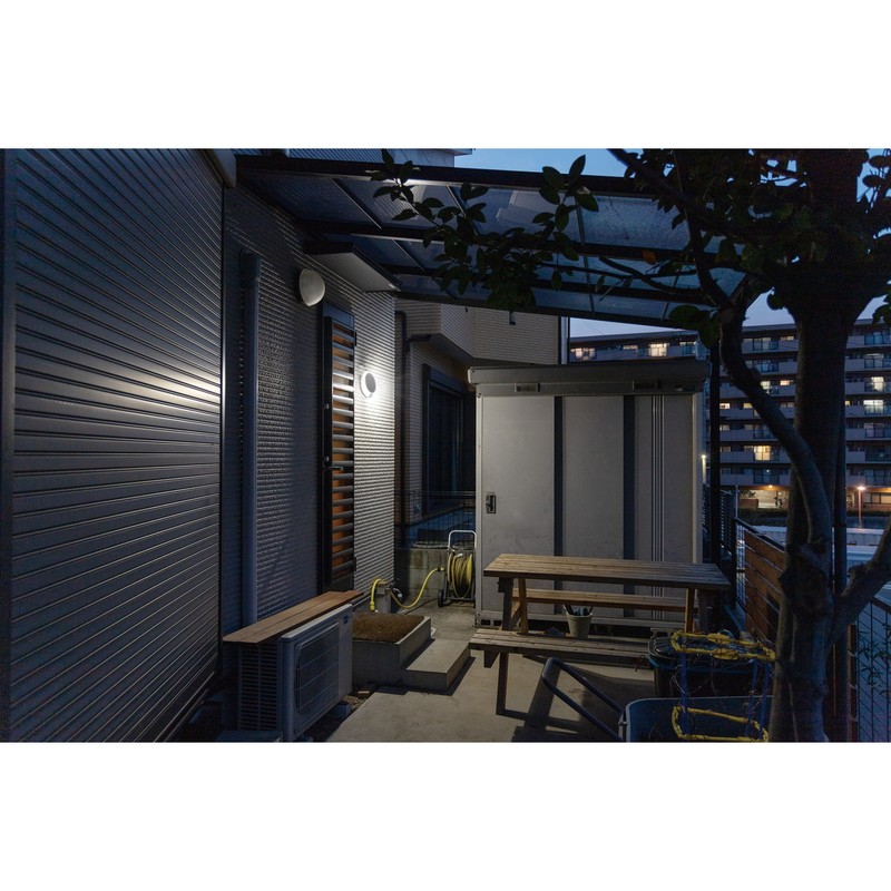 ムサシ 431457 どこでもハイブリッドソーラーライト3W 丸型 SWL-HB102 1個(ご注文単位1個)【直送品】