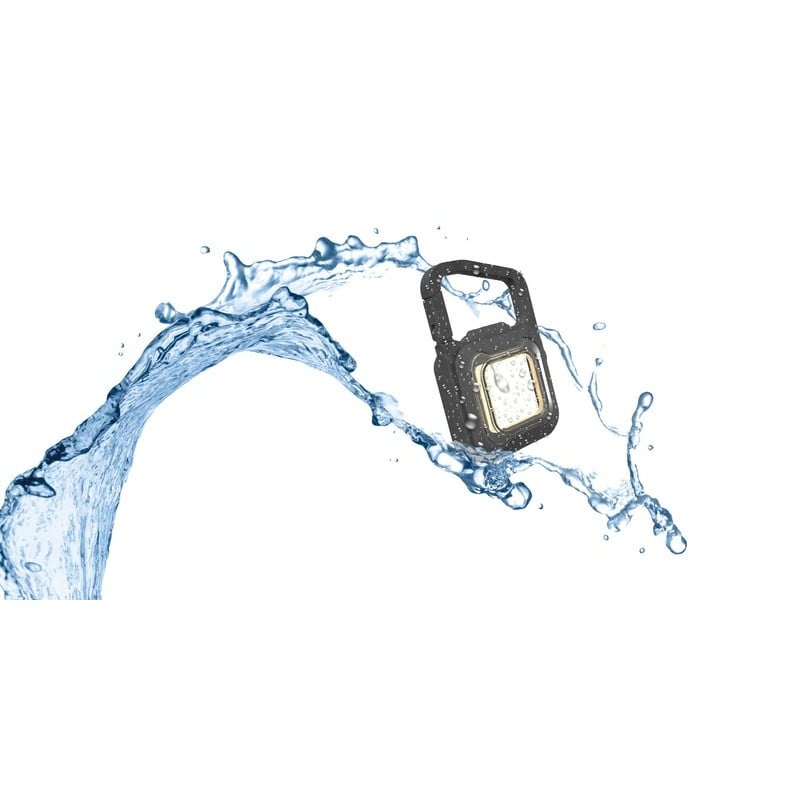 ムサシ 431455 充電式スーパーフラッシュライト6W ブラック COB-WL005BK 1個(ご注文単位1個)【直送品】