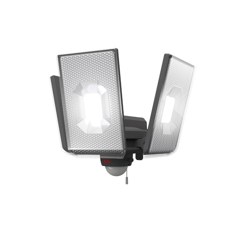 ムサシ 431488 12.5W×3灯 LEDセンサ-ライト LED-AC3050 1個(ご注文単位1個)【直送品】