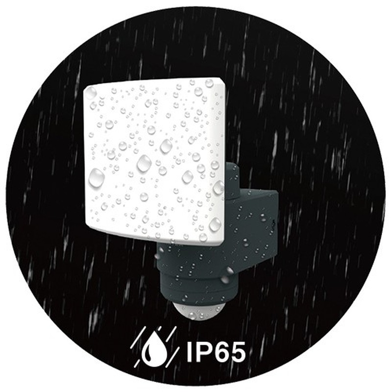 ムサシ 431484 LED-AC1017TA18W追尾式センサーライト 1個(ご注文単位1個)【直送品】