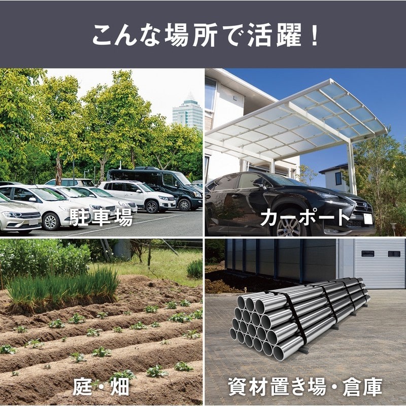 ムサシ 431497 7.5W×3灯 LEDソ-ラ-センサ-ライト S-340L 1個(ご注文単位1個)【直送品】