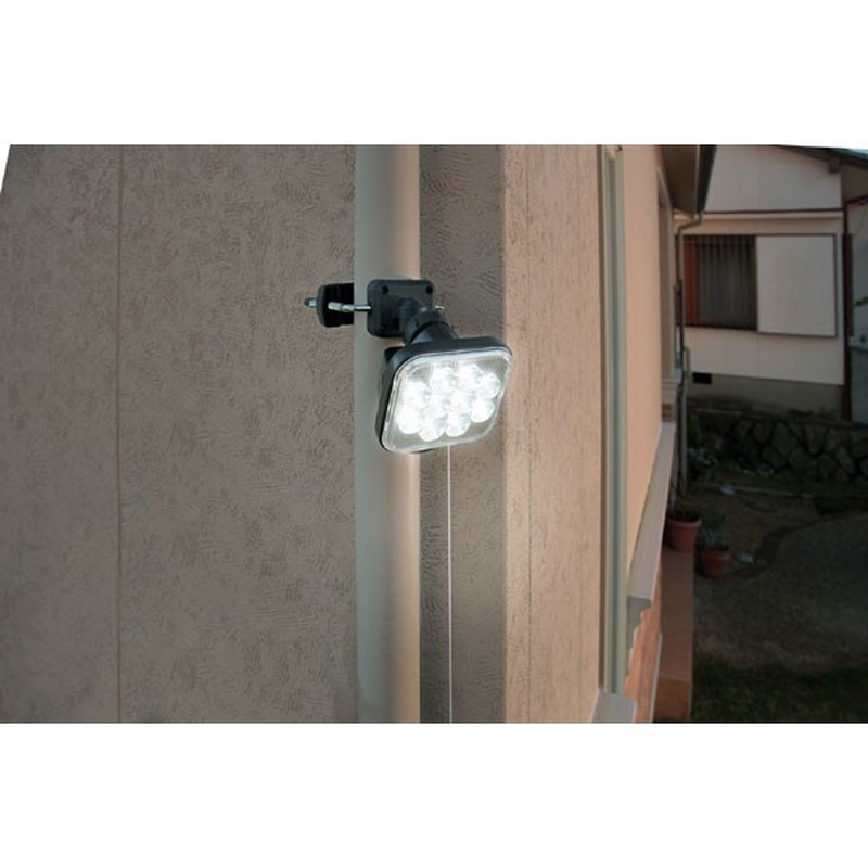 ムサシ 431411 LED-AC1012 灯LEDセンサーライト 1個（ご注文単位1個）【直送品】