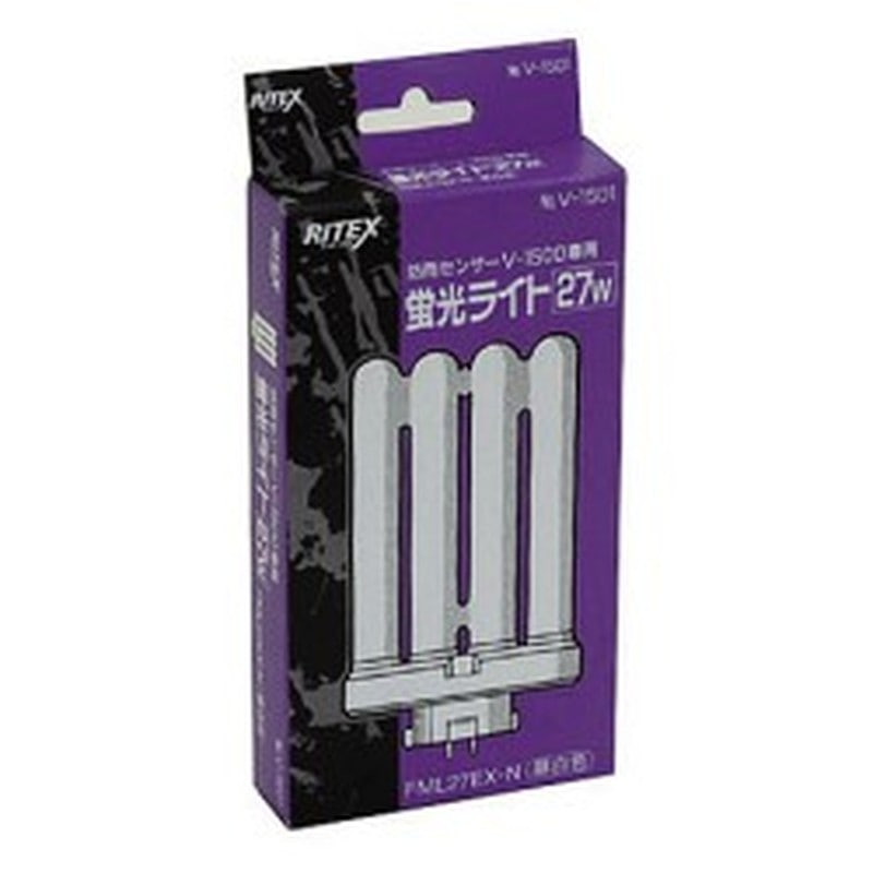 ムサシ 431351 V-1501 蛍光灯替球 27W-V1500用 1個（ご注文単位1個）【直送品】