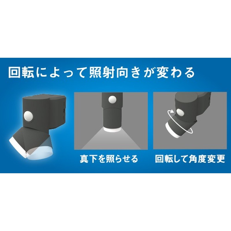 ムサシ 431449 S-CY30 4.5W×1灯LEDソーラーセンサー 1個（ご注文単位1個）【直送品】