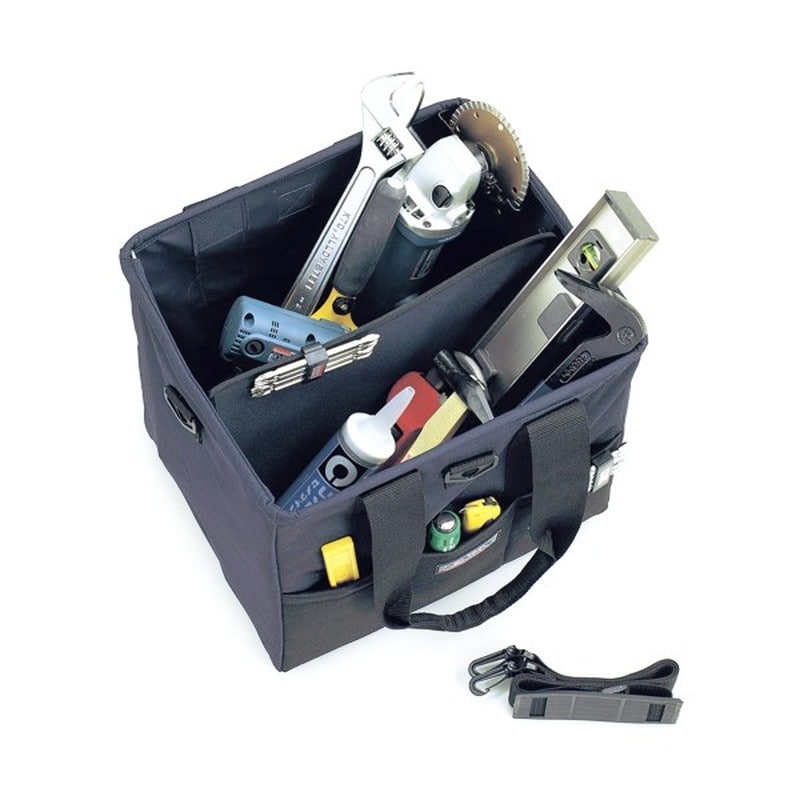 リングスター 429275 ミスターツールバッグMB-4ブラック/ブルー 1個（ご注文単位1個）【直送品】