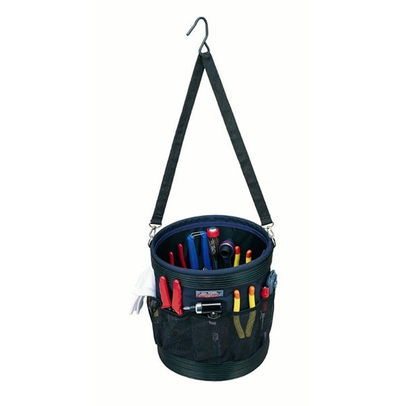 リングスター 429326 ミスターツールバッグMB-270Hブラック/ブルー 1個(ご注文単位1個)【直送品】