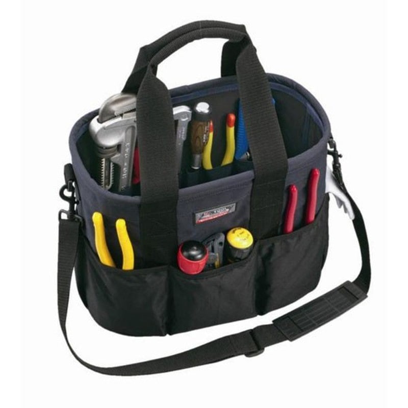 リングスター 429323 ミスターツールバッグMB-360Uブラック/ブルー 1個（ご注文単位1個）【直送品】