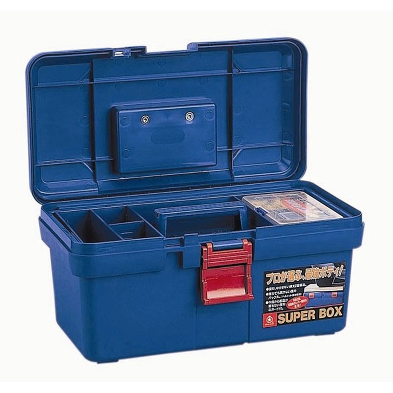 リングスター 429210 スーパーボックスSR-400ブルー 1個（ご注文単位1個）【直送品】