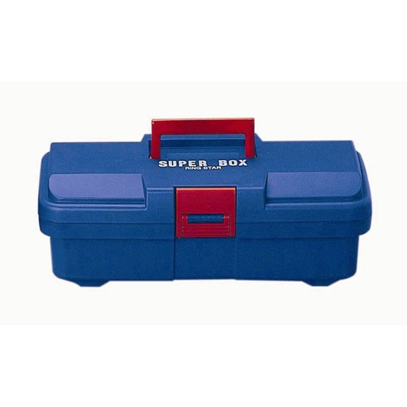 リングスター 429216 スーパーボックスSR-385ブルー 1個（ご注文単位1個）【直送品】