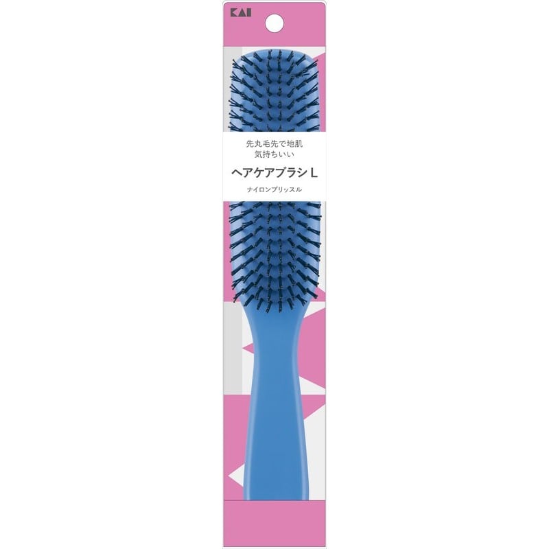 貝印 2040531 SSヘアケアブラシLナイロン#000HL0008 1個（ご注文単位1個）【直送品】
