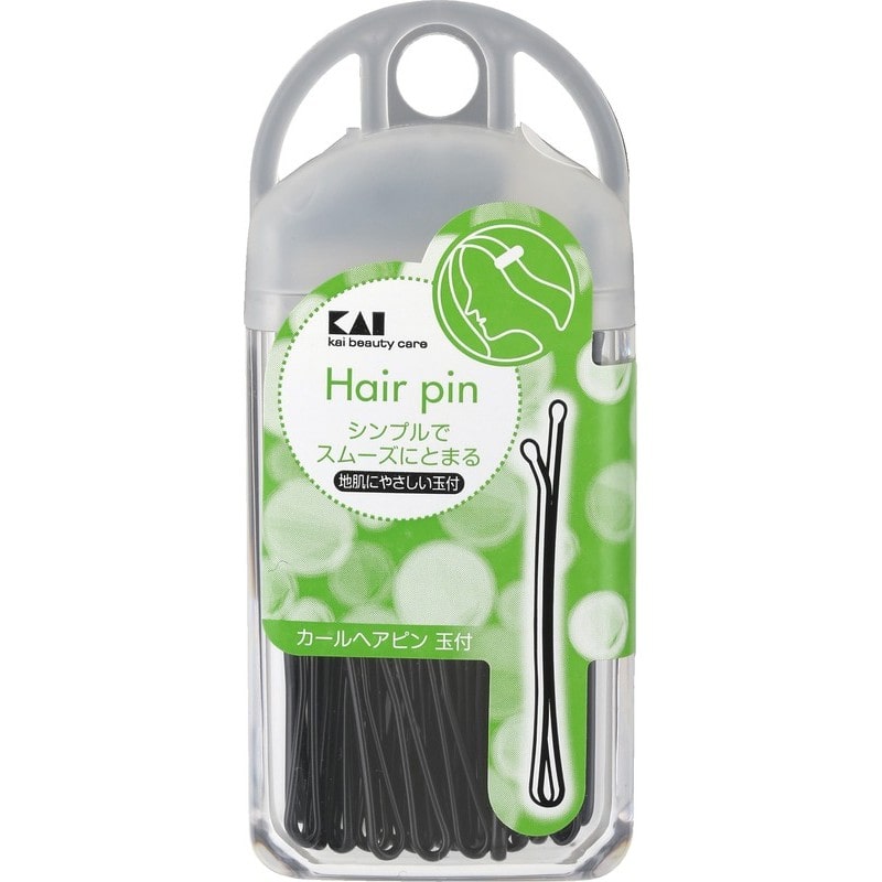 貝印 2040561 SS カールヘアピン玉付 #000HL0106 1個（ご注文単位1個）【直送品】