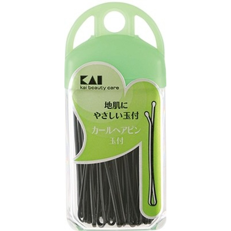 貝印 2040769 HG カールヘアピン 玉付 #000HA3006 1個（ご注文単位1個）【直送品】